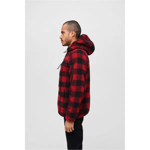  Pánska mikina BRANDIT BD5024 RED/BLACK 