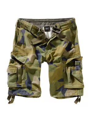 Pánske šortky BRANDIT VINTAGE BD2002 ŠVÉDSKY CAMO
