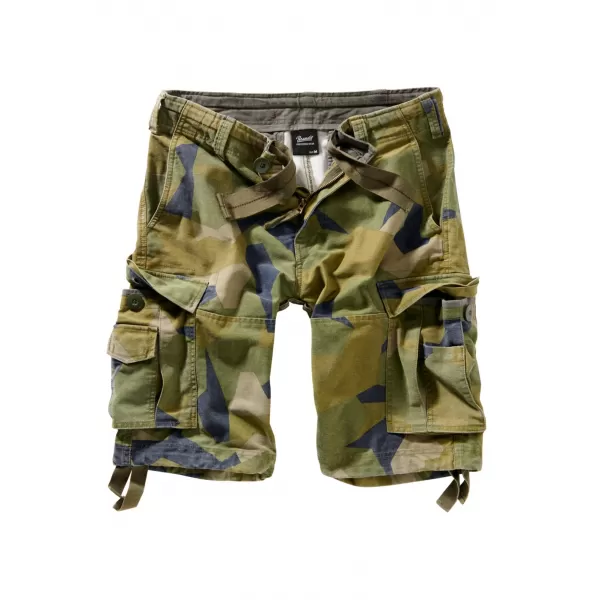  Pánske šortky BRANDIT VINTAGE BD2002 ŠVÉDSKY CAMO 