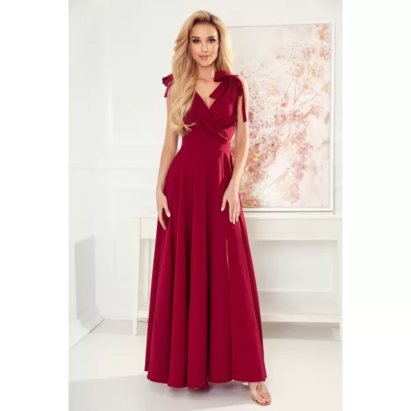  Dámske šaty Numoco Elena 405-1 červené 