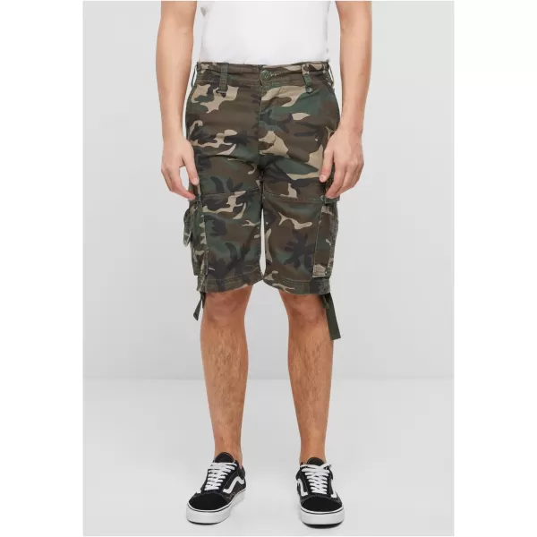  Pánske šortky BRANDIT VINTAGE BD2002 OLIVOVÝ CAMO 
