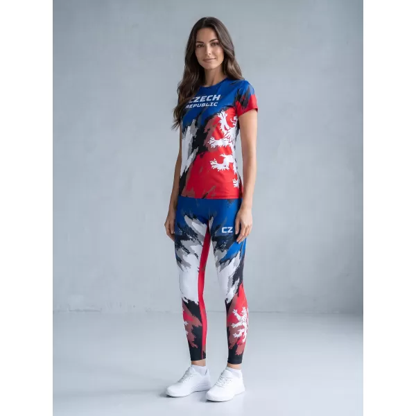  Dámske dlhé funkčné legíny premium ALTISPORT VOJ/ALW036LEG01 ŠMÚHY 