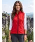Dámska softshellová vesta ALTISPORT NoPrint NP/ALW7211NJ RED/BLACK