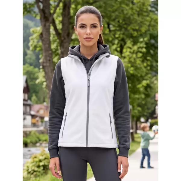  Dámska softshellová vesta ALTISPORT NoPrint NP/ALW7211NJ WHITE/WHITE 