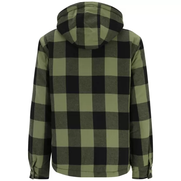  Pánska bunda BRANDIT LUMBER BD3172 BLACK/OLIVE 
