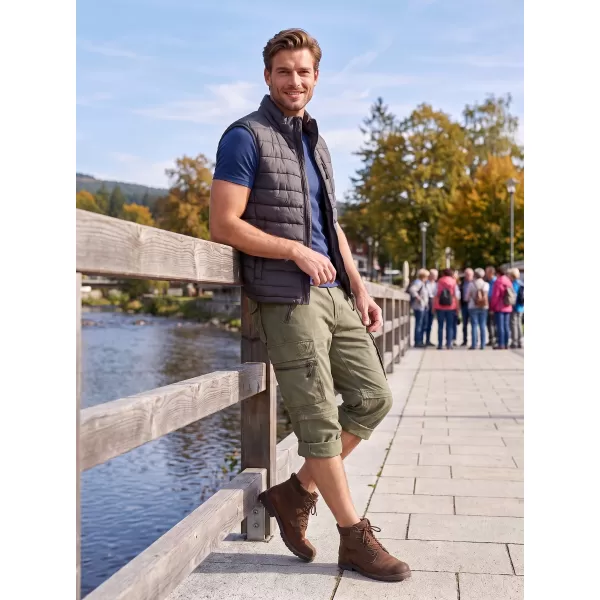  Pánske nohavice BRANDIT SAVANNAH REMOVABLE BD1011 OLIVE 