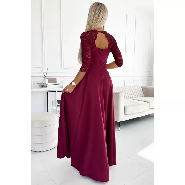  Šaty NUMOCO AMBER 309-9 ČERVENÁ 
