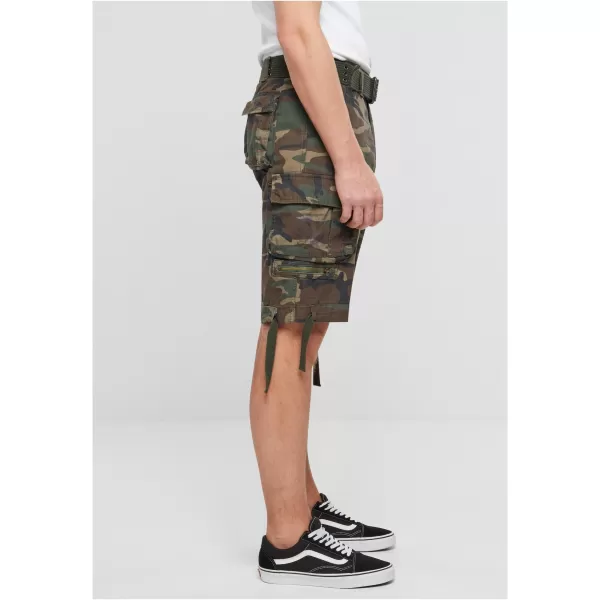  Pánske šortky Brandit Savage Vintage BD2001 Olive Camo 