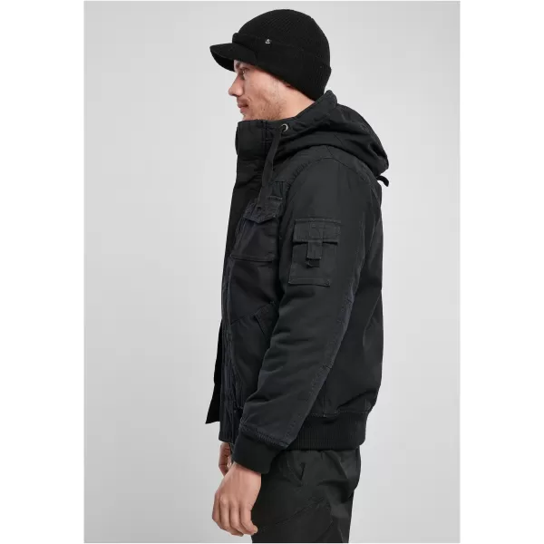  Pánska bunda brandinit Bronx BD3107 čierna 