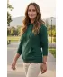 Dámska mikina ALTISPORT NoPrint NP/ALW579NJ DARK GREEN