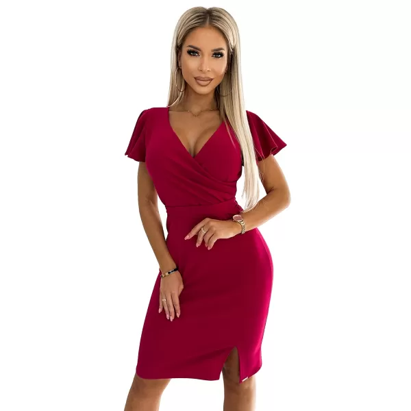  Šaty NUMOCO NINA 479-4 RUŽOVÁ 