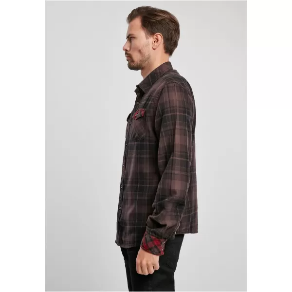  Pánska košeľa BRANDIT DUNCAN CHECKED BD4016 BROWN 