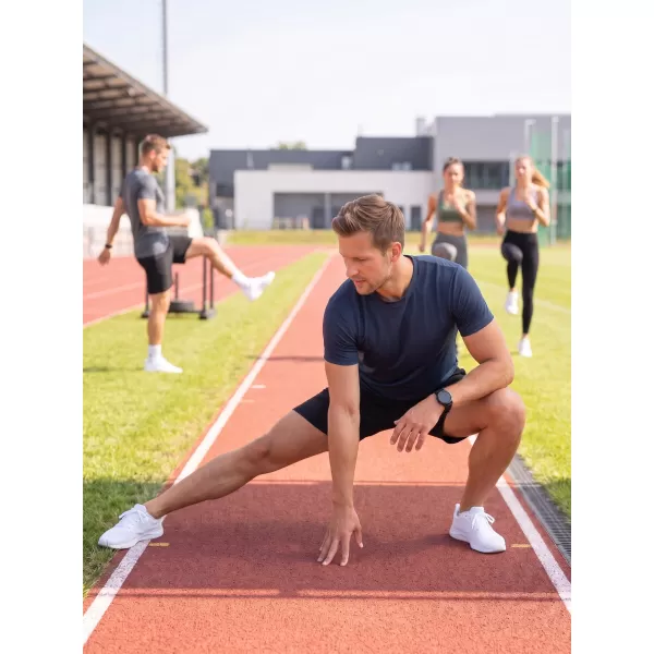 Pánske funkčné tričko ALTISPORT NoPrint NP/ALM421 NÁMORNÁ modrá 