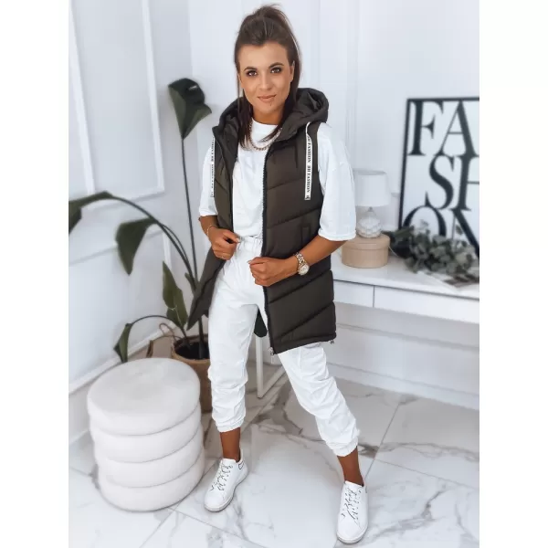  Dámska vesta DSTREET MIRELLI TY2911 KARAMEL 