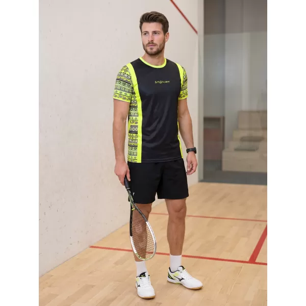 Pánske funkčné tričko premium ALTISPORT VOJ/ALM043TR01 NEON žltá 