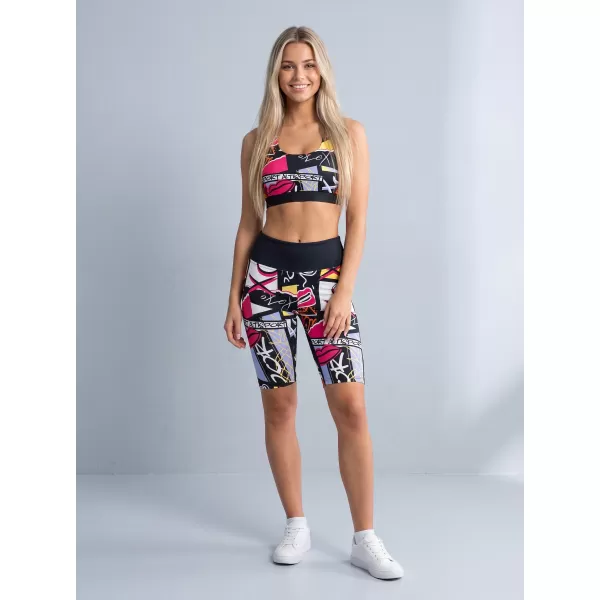  Dámske funkčné legíny nad kolená premium ALTISPORT VOJ/ALW041LEG02 čierna 