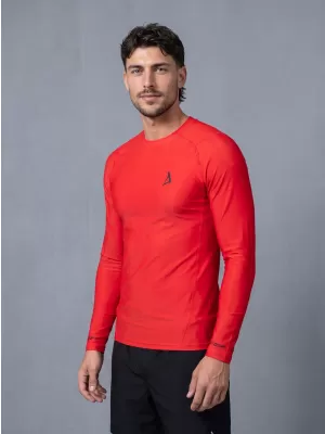 Pánske funkčné kompresné tričko premium ALTISPORT VOJ/ALM000TR03 červená