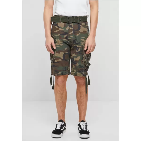  Pánske šortky Brandit Savage Vintage BD2001 Olive Camo 