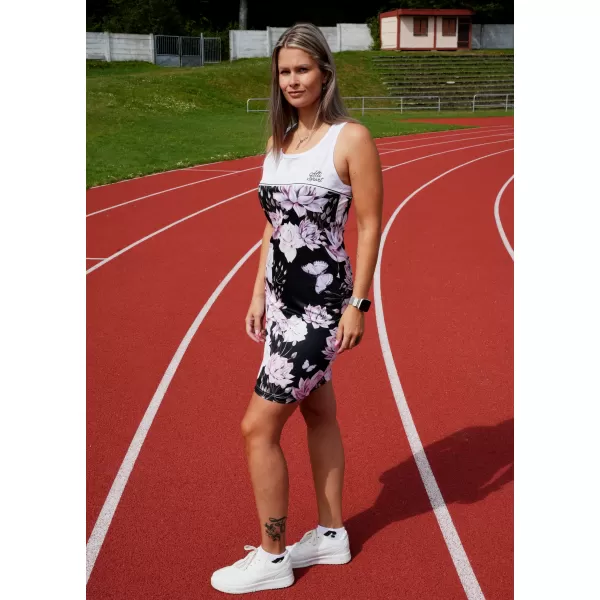  Dámske funkčné tielkové šaty ALTISPORT VOJ/ALW008SAT01 biela 