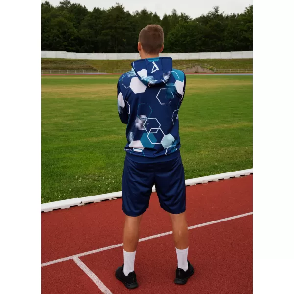  Pánska prémiová funkčná mikina ALTISPORT VOJ/ALM037MI01 NÁMORNÍCKA MODRÁ 