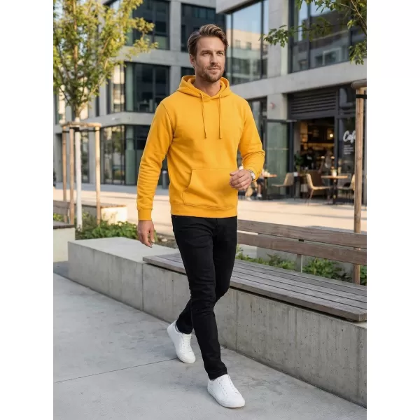  Pánska mikina ALTISPORT NoPrint NP/ALM679NJ GOLD YELLOW 