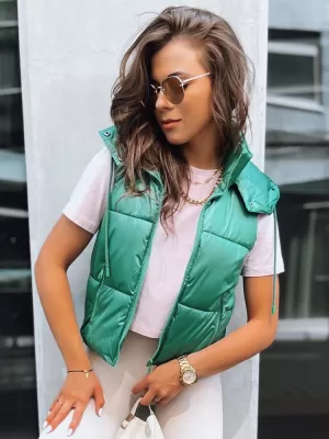 Dámska vesta DSTREET OSHE TY3702 ZELENÁ
