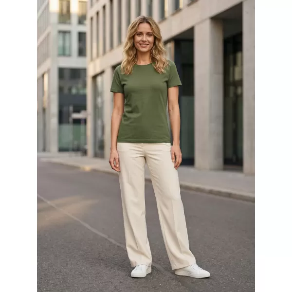  Dámske tričko ALTISPORT NoPrint NP/ALW331 KHAKI 