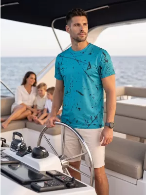 Pánske funkčné tričko premium ALTISPORT VOJ/ALM034TR01 EMERALD