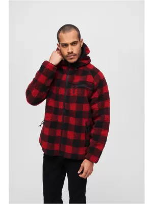 Pánska mikina BRANDIT BD5024 RED/BLACK