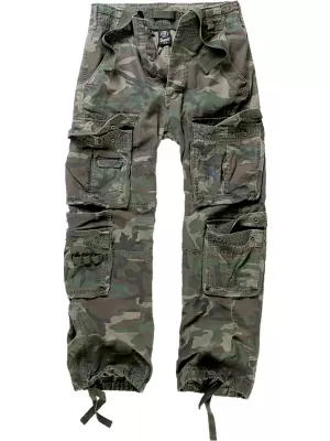 Pánske nohavice BRANDIT VINTAGE BD1003 OLIVE CAMO