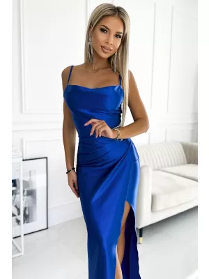Šaty NUMOCO DIANE 483-3 MODRÁ