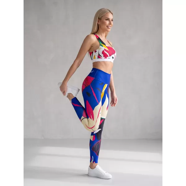  Dámske dlhé funkčné legíny premium ALTISPORT VOJ/ALW042LEG01 modrá 