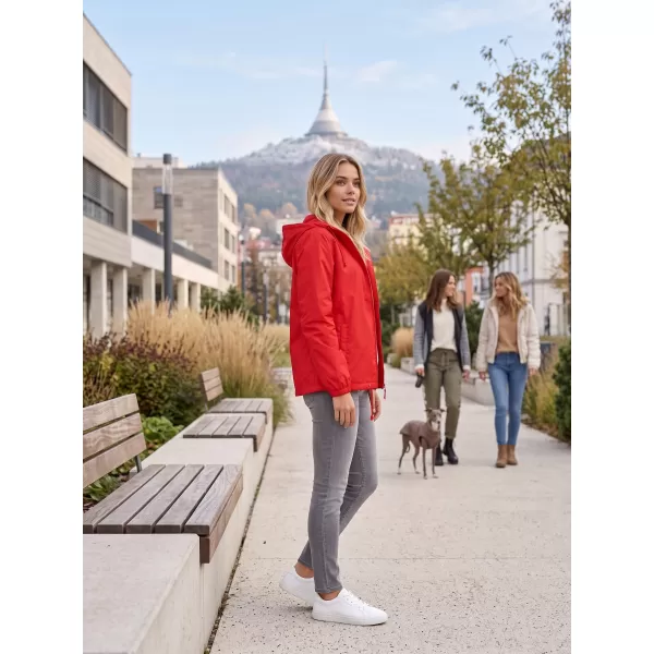  Dámska bunda ALTISPORT NoPrint NP/ALW1311NJ LIGHT RED 