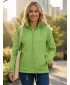 Dámska bunda ALTISPORT NoPrint NP/ALW1311NJ SPRING GREEN