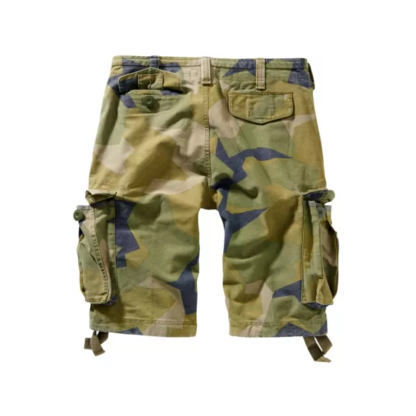  Pánske šortky BRANDIT VINTAGE BD2002 ŠVÉDSKY CAMO 
