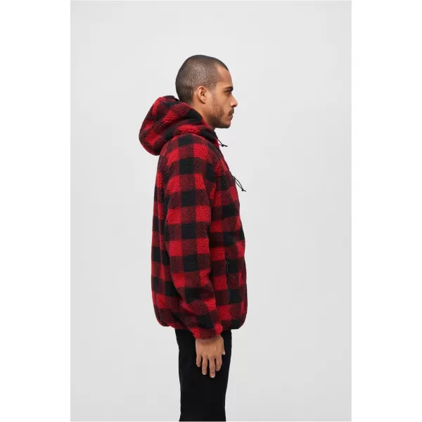  Pánska mikina BRANDIT BD5024 RED/BLACK 