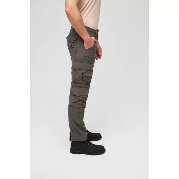  Pánske nohavice BRANDIT PURE SLIM BD1016 OLIVE 