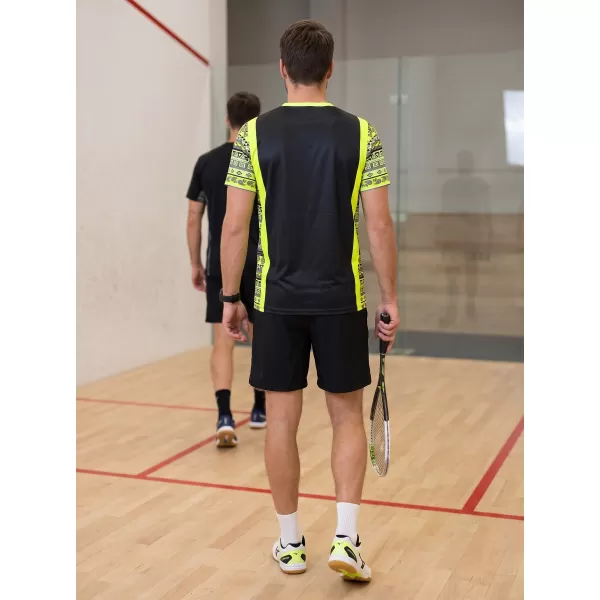  Pánske funkčné tričko premium ALTISPORT VOJ/ALM043TR01 NEON žltá 
