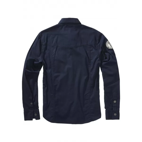  Pánska košeľa Brandit Luis Vintage BD4023 Navy 
