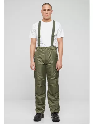 Pánske nohavice BRANDIT THERMAL DUNGAREES BD1012 OLIVE