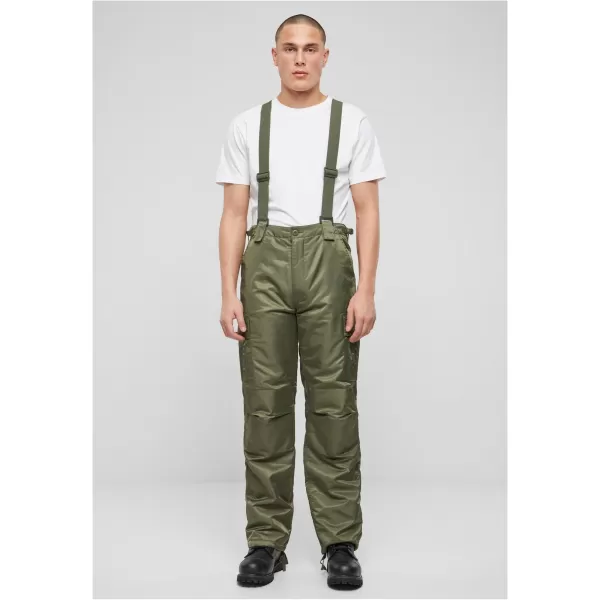  Pánske nohavice BRANDIT THERMAL DUNGAREES BD1012 OLIVE 