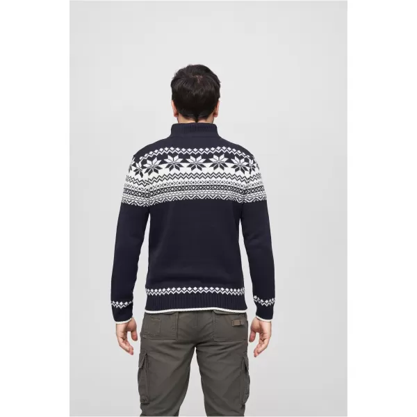  Pánska mikina BRANDIT TROYER NORWEGER BD5029 NAVY 