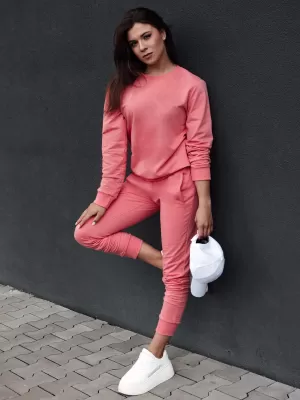 Dámska mikina DSTREET GLAMFLAIR BY1313 ČERVENÁ