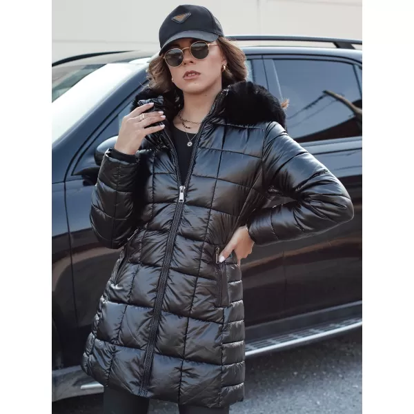  Dámsky kabát dstreet winterzip čierny 