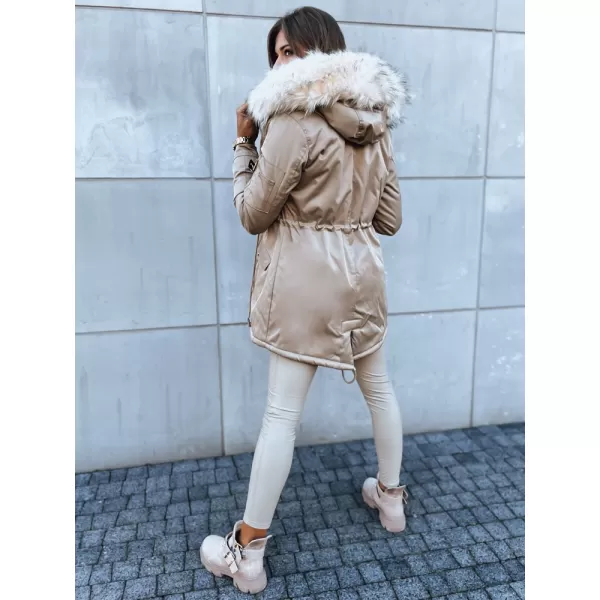  Dámska zimná bunda DSTREET VIXEN TY3873 BÉŽOVÁ 