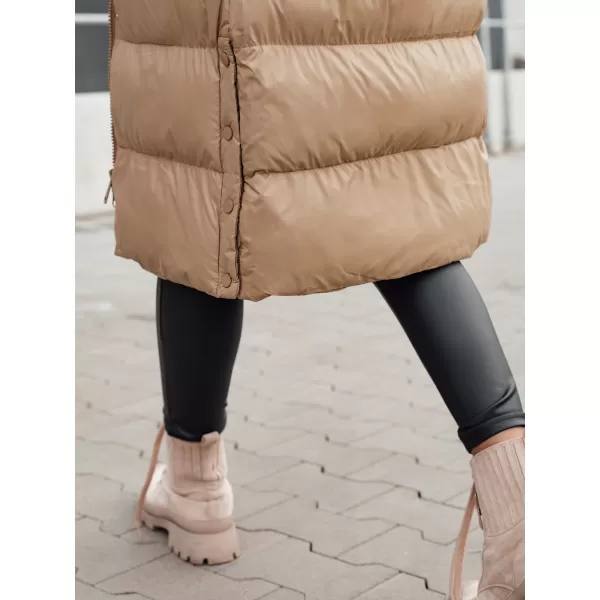  Dámsky zimný kabát DSTREET STYLEBELLA BÉŽOVÁ 