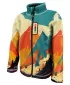 Detská fleece mikina WAMU MOUNTAIN BIKE zelená