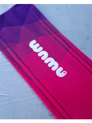 Detská športová čelenka WAMU MOZAIKA fialová