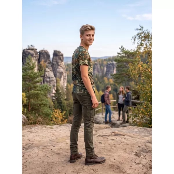  Detské tričko BRANDIT T BD6017 FLECKTARN 