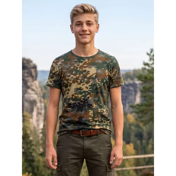  Detské tričko BRANDIT T BD6017 FLECKTARN 